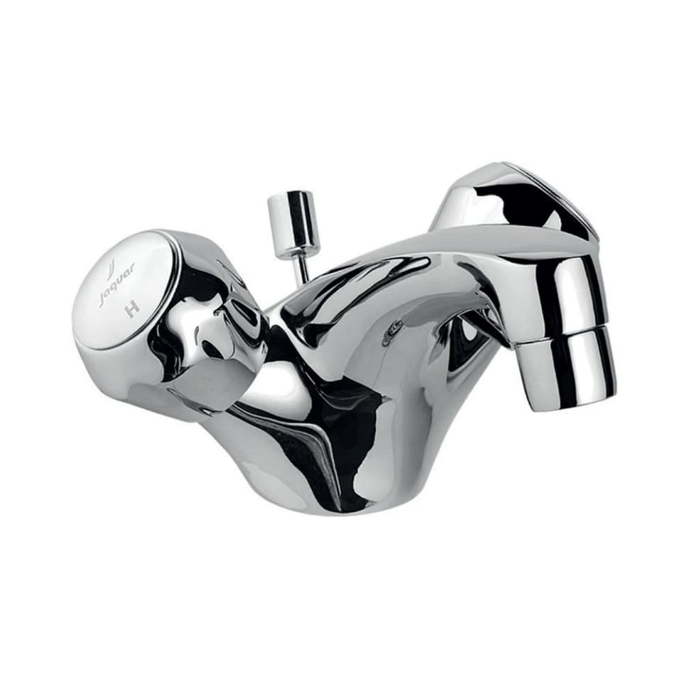 Monoblock Basin Mixer with Popup Waste