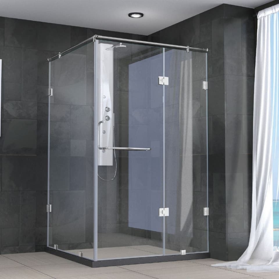 Picture of Frameless Corner enclosure