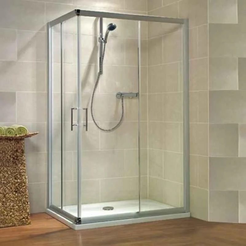 Фото Jaquar Fusion 2000x1200x800mm Glass Gold Bathroom Shower Enclosure, JSE-GLD-FUSP1280LX