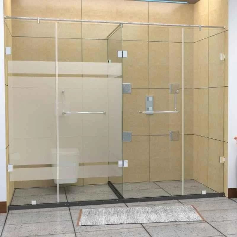 Фото Jaquar Iara 1950x3401-3800mm Glass Bathroom Enclosure, JSE-CHR-116T3842H19X