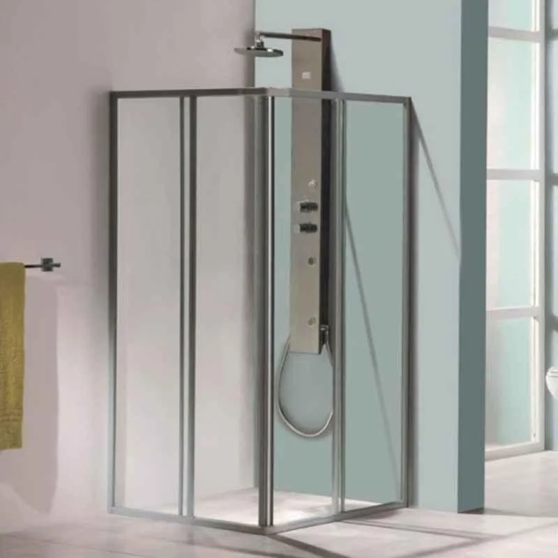 Фото Jaquar Fusion 2000x1200x900mm Glass Gold Bathroom Shower Enclosure, JSE-GLD-FUSP1290RX