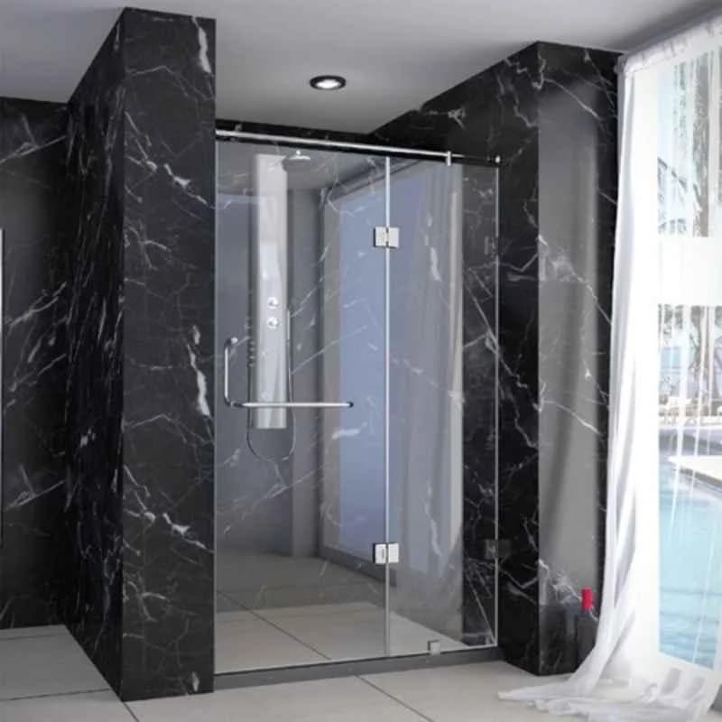 Фото Jaquar Iara 1950x1201-1600mm Glass Bathroom Enclosure, JSE-CHR-120G1216H19X