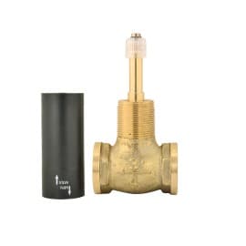 Picture of Reduced body of concealed stop cock Hot Only suitable for 15mm Pipe line