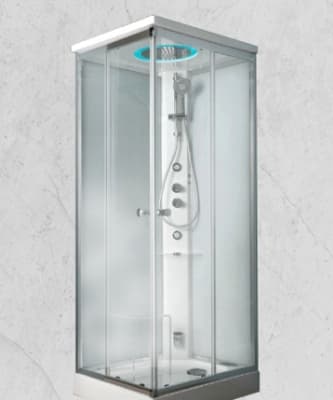 GLASS STEAM BATHS