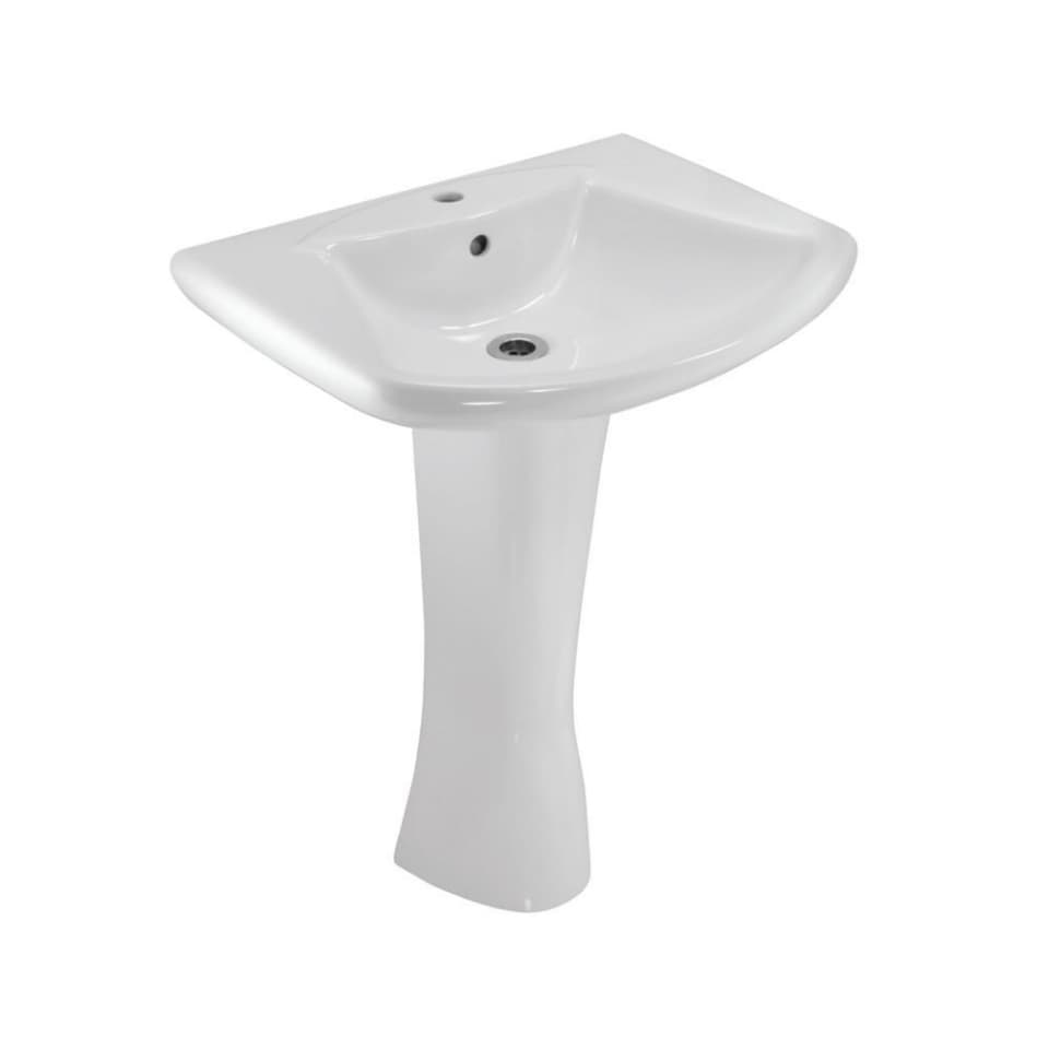 Фото Настенный подвесной раковина с полная Pedestal