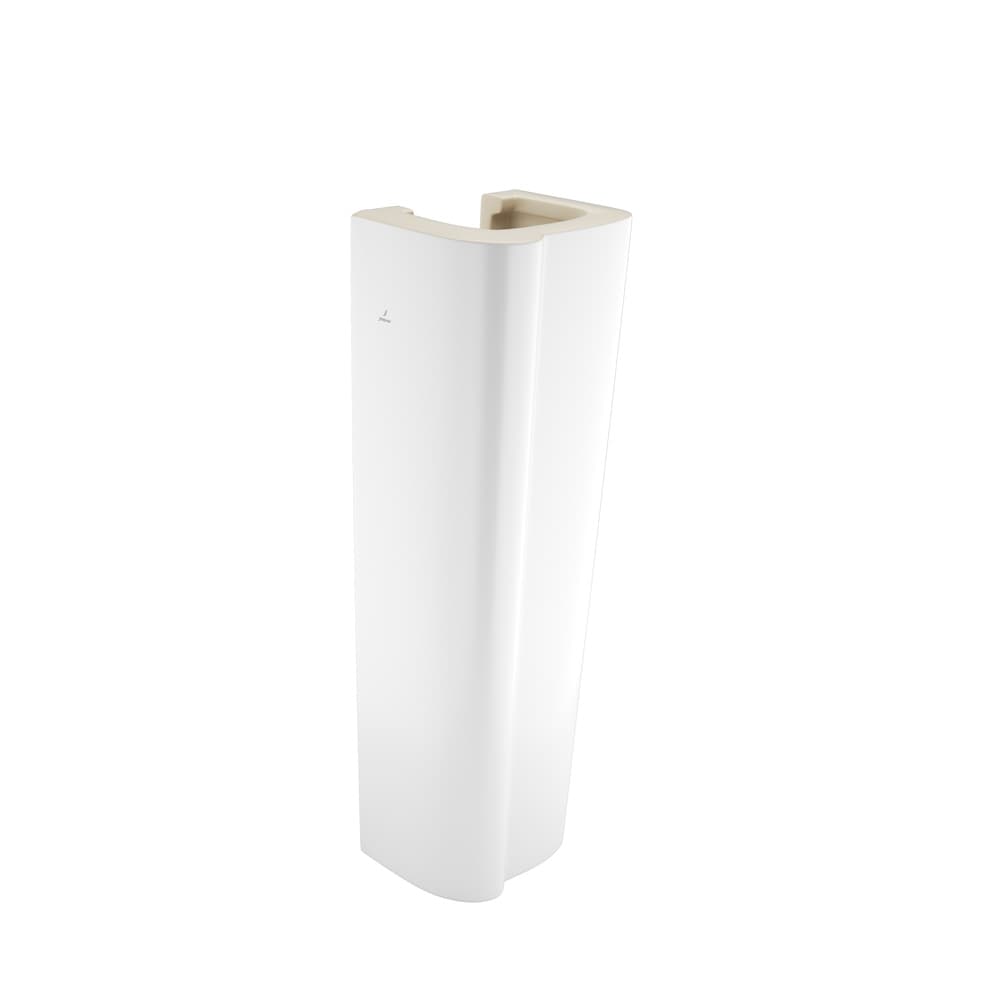 Rasm Opal Prime Washbasin to'liq Pedestal uchun OPS-WHT-15801PM