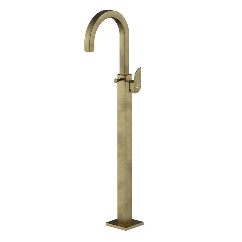 Exposed Parts of Floor Mounted Single Lever Bath Mixer