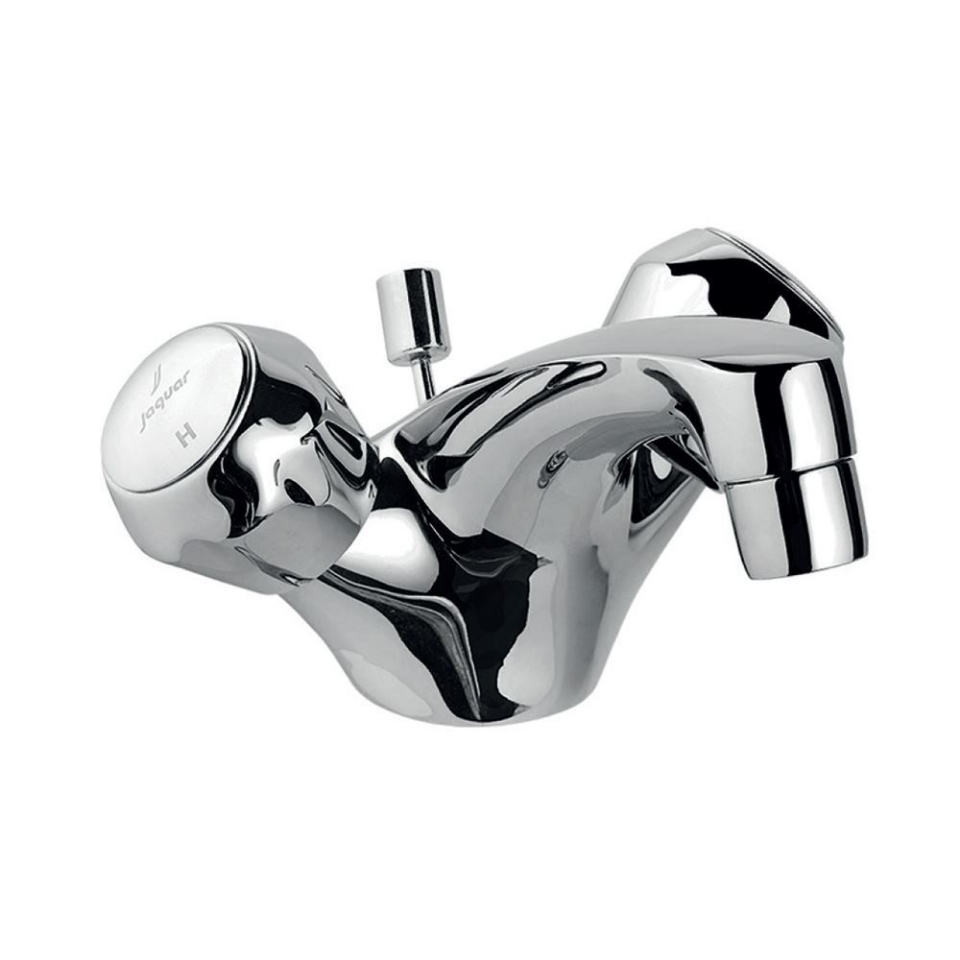 Monoblock Basin Mixer with Popup Waste