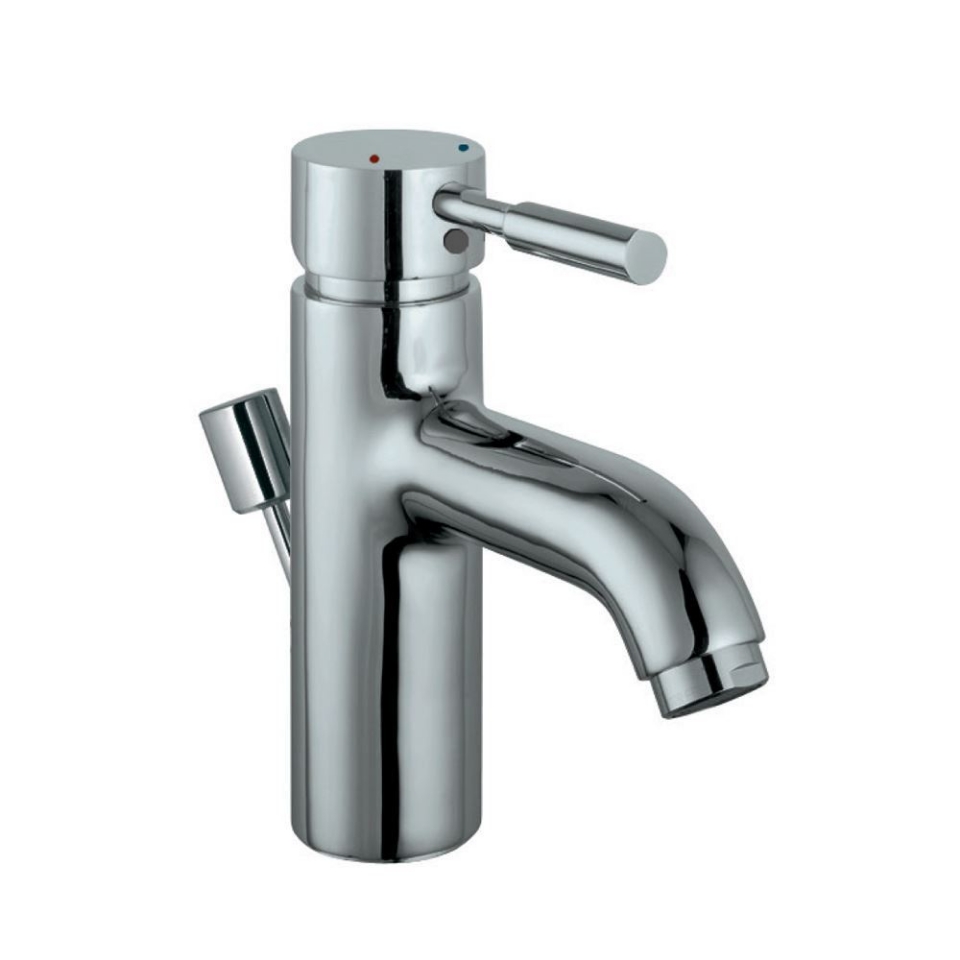 Single Lever Basin Mixer with Popup Waste