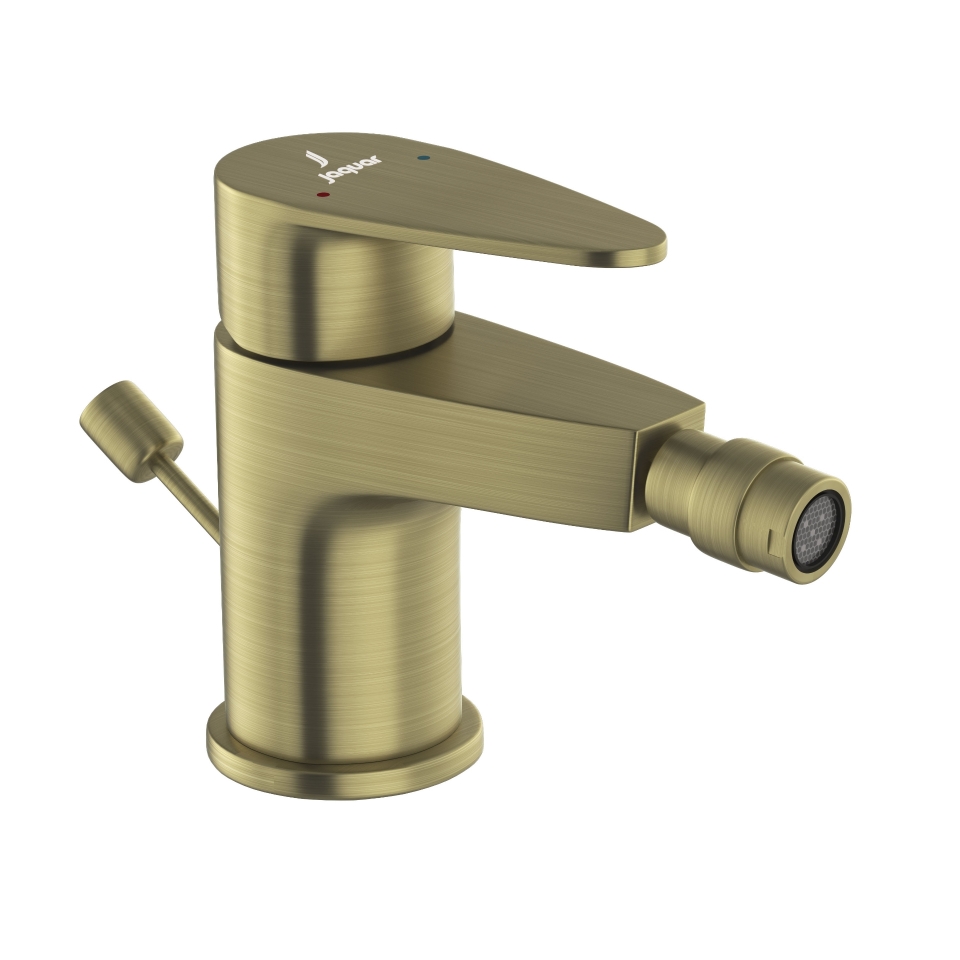 Single Lever Bidet Mixer with Popup Waste