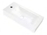 Jaquar JDS Wall Hung Basin 500 x 400 x 200 mm JDS-WHT-25807