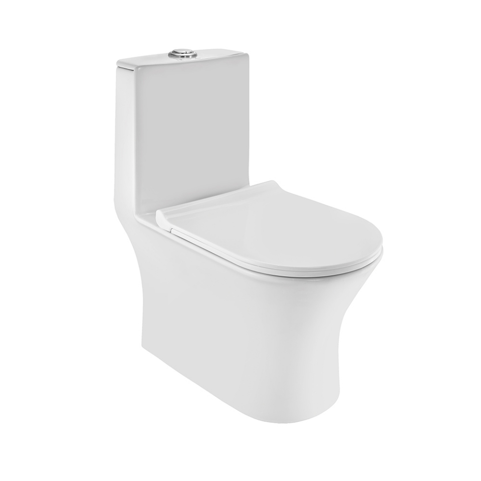 Continental PP Soft Close Slim Seat Cover CNS-WHT-127PP