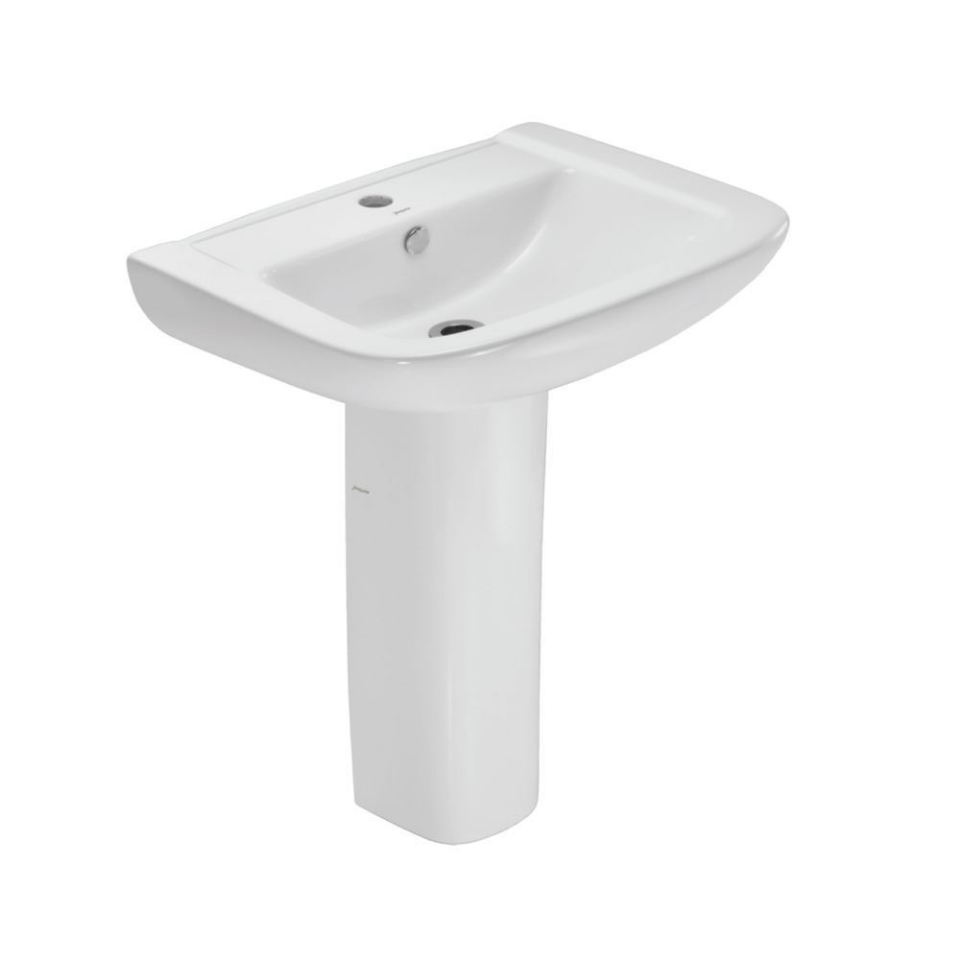Wall Hung Basin with Full Pedestal