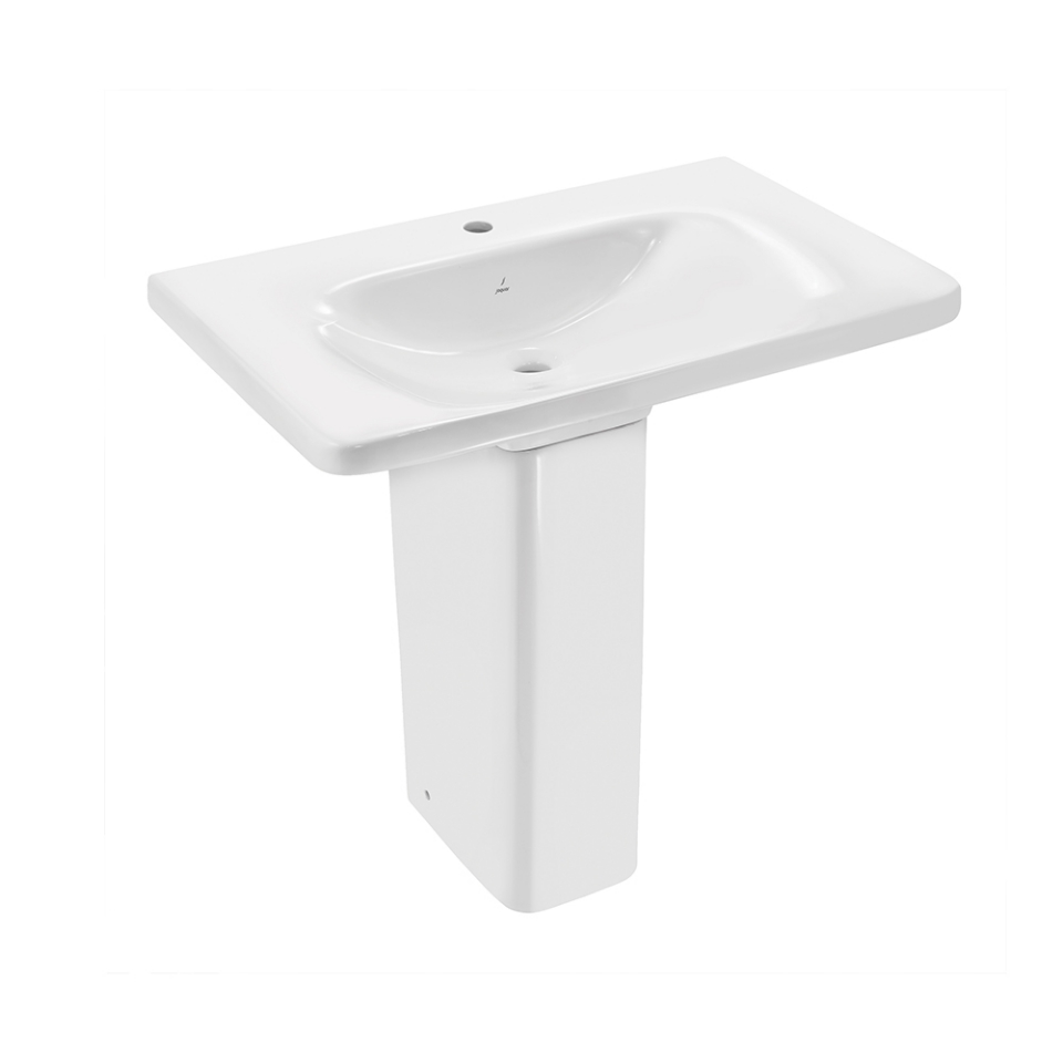 Wall Hung Basin With Full Pedestal